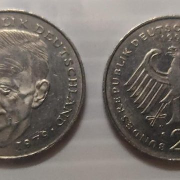 GERMANY 2 MARK 1990(USED)