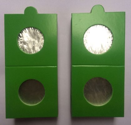Green Colour Holder - 50 NOS. - Size No. 1 (17.5 MM) - Good Quality Holders