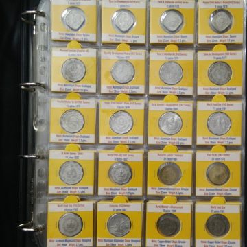 Commemorative Album Total # of coins 144 (UNC & Used coins)