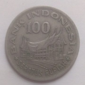 INDONESIA 100 RUPIAH 1978(used)