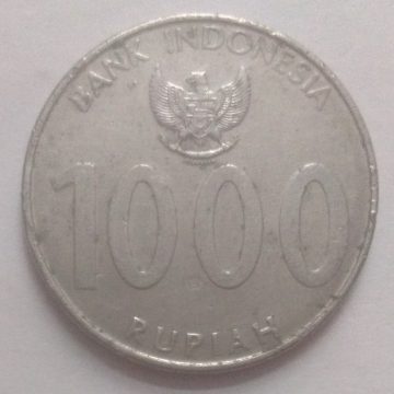 INDONESIA 1000 RUPIAH 2010(used)