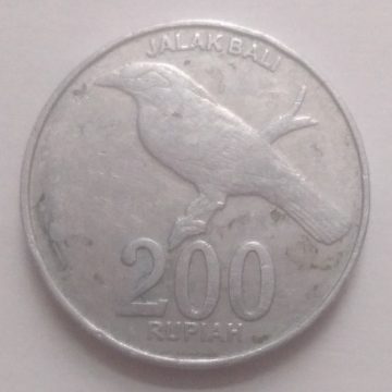INDONESIA 200 RUPIAH 2016(used)