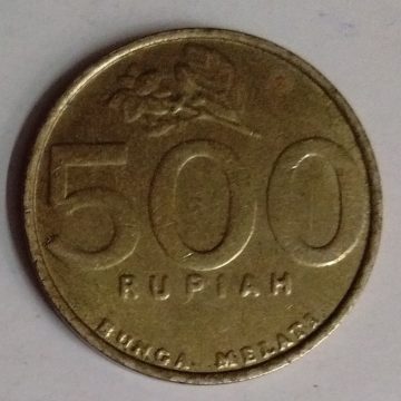 INDONESIA 500 RUPIAH 2003(used)