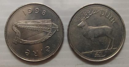 IRELAND 1 PUNT 1998(USED)