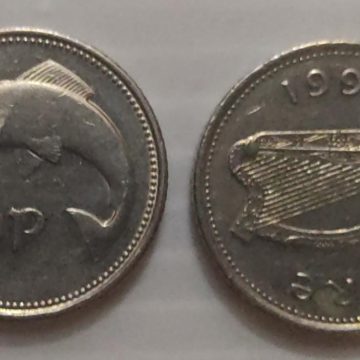 IRELAND 10 PENCE 1995(UNC)