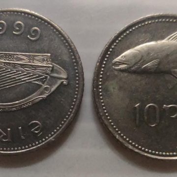 IRELAND 10 PENCE 1999(UNC)