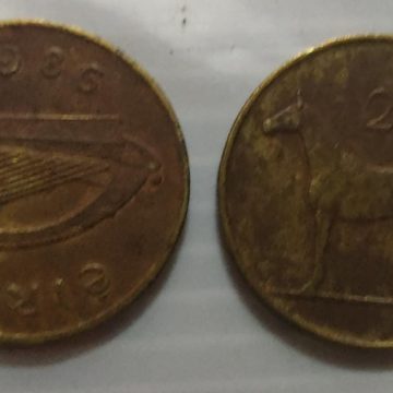 IRELAND 20 PENCE 1986(USED)