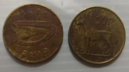 IRELAND 20 PENCE 1986(USED)