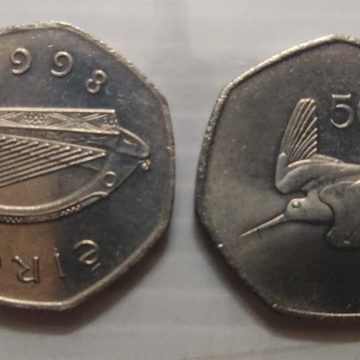 IRELAND 50 PENCE 1998(USED)