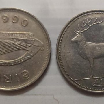 IRELAND 1 PUNT 1990(USED)
