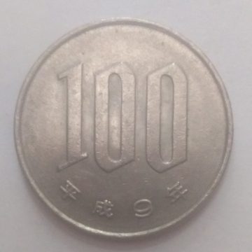 JAPAN 100 YEN 1997(used)