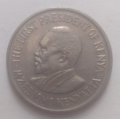 KENYA 50 CENT 1973(used) - Image 2