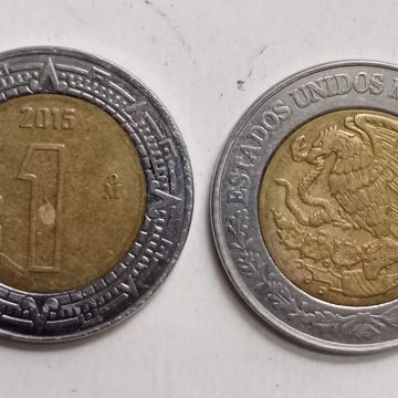 MEXICO 1 DOLLAR 2015(used)
