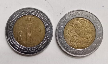 MEXICO 1 DOLLAR 2015(used)