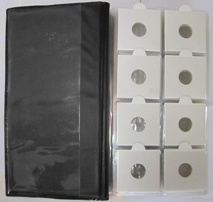 Medium Coin Wallet with Coin Holders -Fine Quality-Fresh Stock 10 pages / 80 Capacity (FC) - Image 2