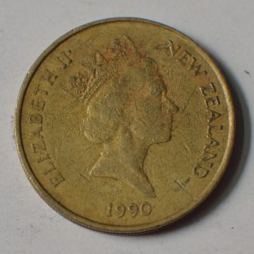 NEW ZELAND_2 Dollars 1990