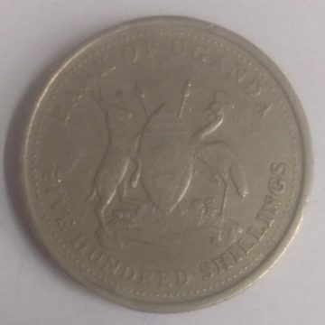 UGANDA 500 SHILLING 2008(used)