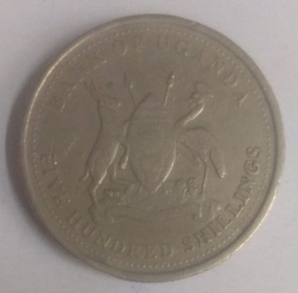 UGANDA 500 SHILLING 2008(used)