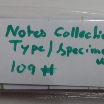 Currency Lables Specimen wise - #109 (not stickers)