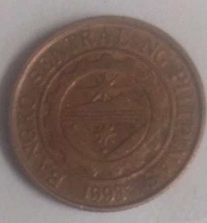 PILIPINAS 10 SENTIMOS 1997(used) - Image 2