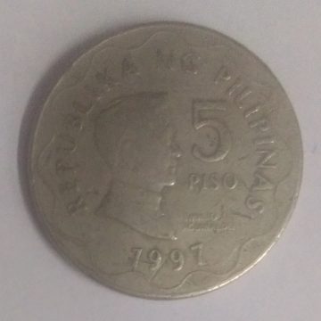 PILIPINAS 5 PISO 1997(used)