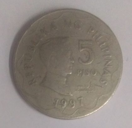PILIPINAS 5 PISO 1997(used)