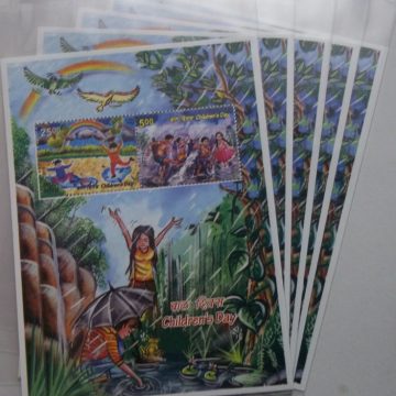 Children's Day-Indian Miniature Sheets-5nos