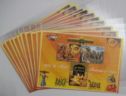Festivals of India 2008-Indian Miniature Sheets-10nos
