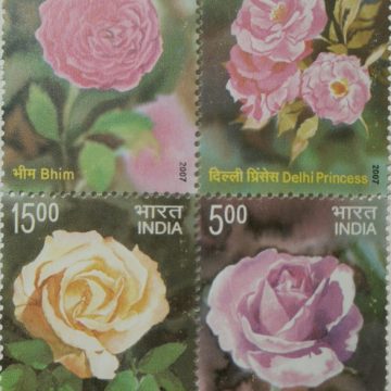 Fragrant Roses (Block of 4) (Indian Setenants)