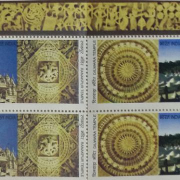 Diwara & Ranakpur (Setenant Block of 4)