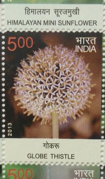 Wild Flowers of India (Vertical strip) (Indian Setenants)