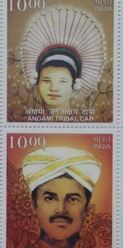 Headgears of India(Vertical) (Indian Setenants)