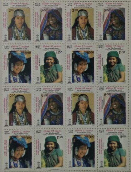 Costumes (Setenant Block of 4)