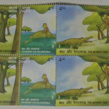 Panchatantra Stories (Setenant Block of 4)