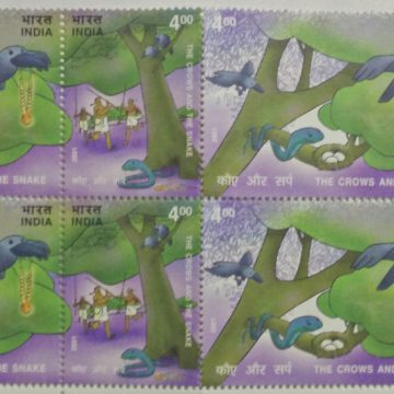 Panchatantra Stories (Setenant Block of 4)