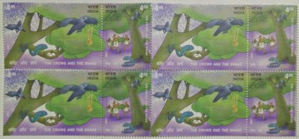 Panchatantra Stories (Setenant Block of 4)