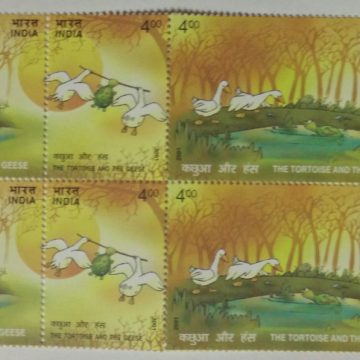 Panchatantra Stories (Setenant Block of 4)