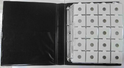 Premium Coin Album with Coin Holders-Fine Quality-Fresh Stock 10 Pages / 200 Capacity (FC) - Image 3