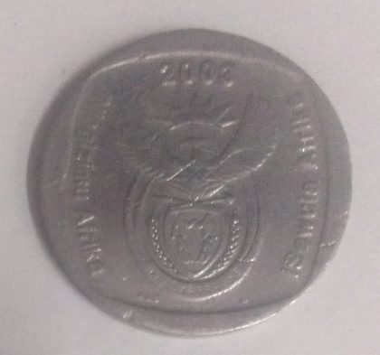 SOUTH AFRICA 2 RAND 2003(used) - Image 2