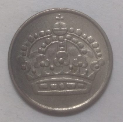SWEDEN 25 ORE 1958(used) - Image 2