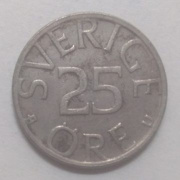 SWEDEN 25 ORE 1979(used)