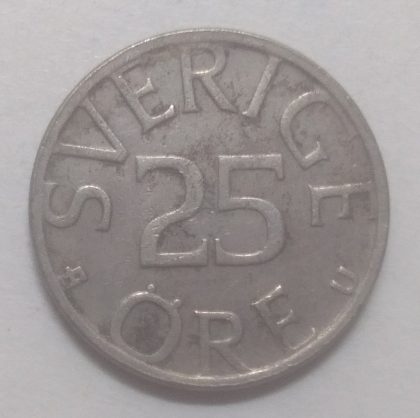 SWEDEN 25 ORE 1979(used)