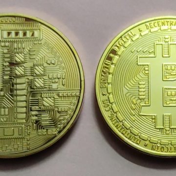 Gold and Silver  Physical Cryptmint Bitcoin BTC Collectable