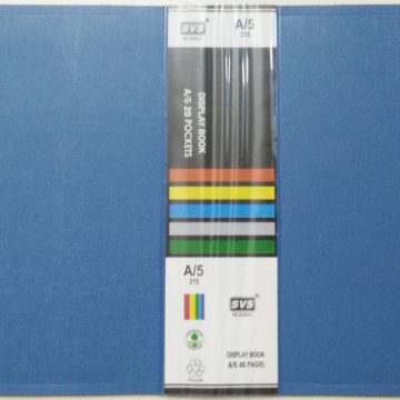 Sheetlet Album 20 pages / 40 sides PVC File Black sleeves (cj)