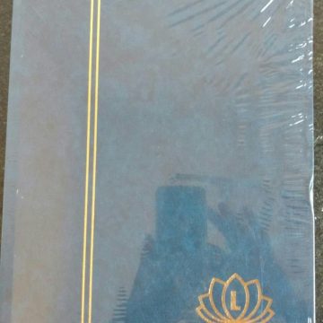 Stamp Album - LINDNER 8 Pages / 16 sides  Black Stock Book LS2/8 Hardcover