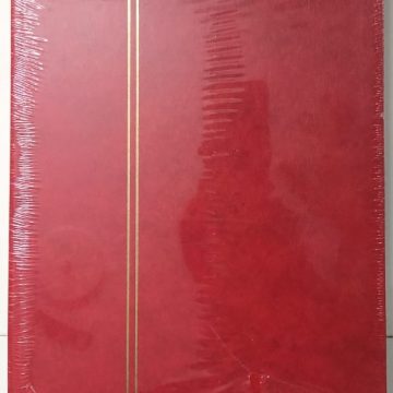 Stamp Album - LINDNER 16 Pages / 32 sides Black Stock Book LS4/16 Hardcover
