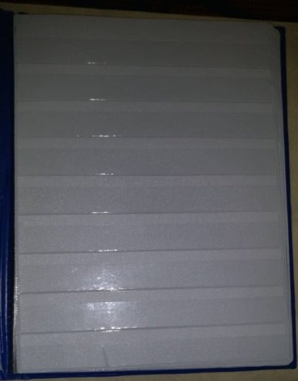 Stamp Album-Stock Books, 6 Sides, 3 Pages-Fine Quality-Fresh Stock - 8.5 x 6.5 - Image 2