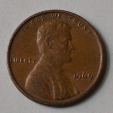 U.S.A. 1-CENT 1969 (used)