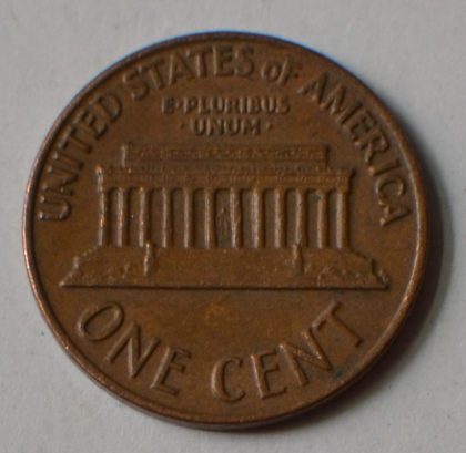 U.S.A. 1-CENT 1969 (used) - Image 2