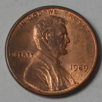 U.S.A. 1-CENT 1989 (used)